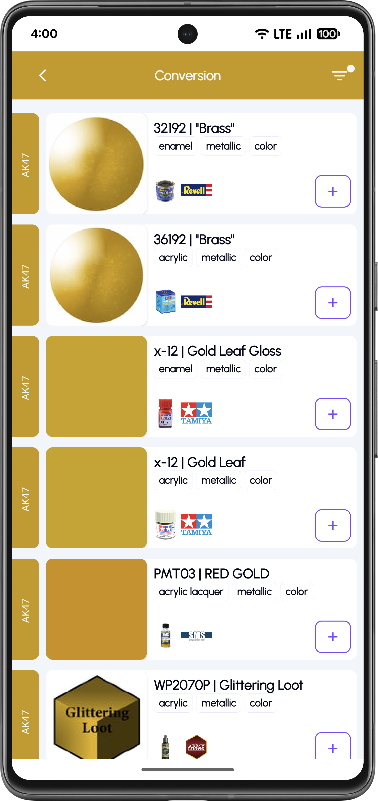 Preview color details